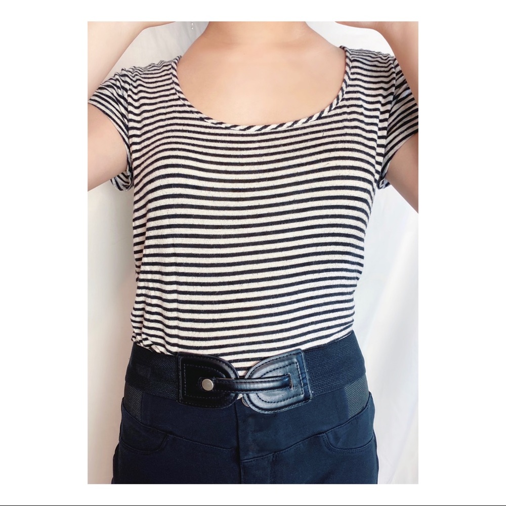 Striped Crop Top